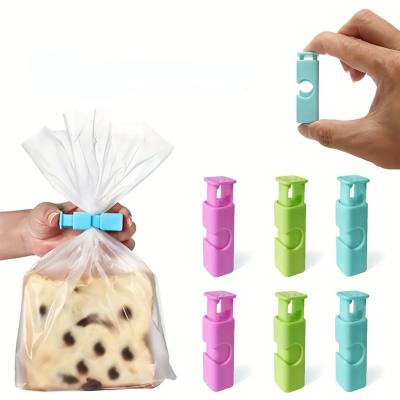 Feuchtigkeitsbeständiger Snack-Clip, Frischhalteclip, Plastiktüten-Verschlussclip, Milchpulverbeutel-Verschlusspressclip, Versiegelungsartefakt (3 Packungen)