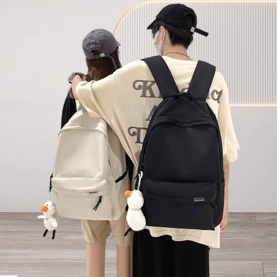 حقيبة ظهر للأم حقيبة ظهر بسيطة ذات سعة كبيرة للسفر للنساء كاجوال على الطراز الياباني حقيبة مدرسية للمدرسة الثانوية والطلاب الجامعيين