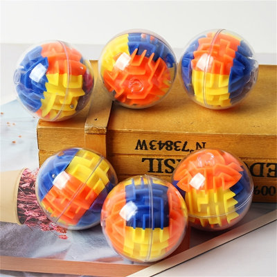 Children's three-dimensional walking ball maze creative puzzle early education toys new intelligence Rubik's cube rolling ball circular maze ball