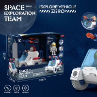 Astronaut and Rocket Play Set  Multicolor
