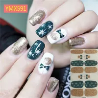 Christmas Nail Art Stickers  Multicolor