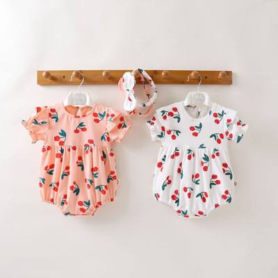New arrival baby clothes for girls spring and autumn princess jumpsuit romper climbing clothes going out clothes full month baby cotton newborn