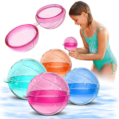 الإبداعية سيليكون حقن سريع كرة الماء المياه لعبة مكافحة سيليكون بالون الماء الكرة المحيط