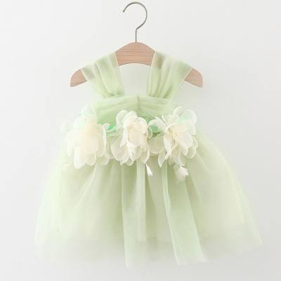 Summer new girls skirt ins princess skirt fashion Korean style dress dress baby girl