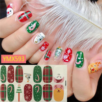 Christmas Nail Art Stickers  Multicolor