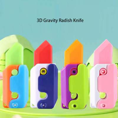 Radish Knife 3D Gravity Decompression Creativity