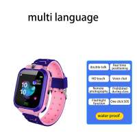 Phones, watches, children's positioning intelligence, 6th generation, multiple languages, English  Pink