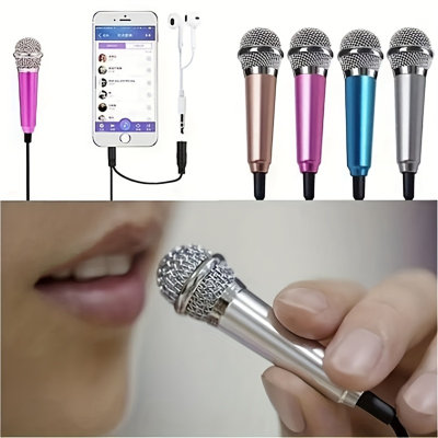 Handy-Karaoke-Mikrofon Nationales Karaoke-Artefakt Karaoke-Mikrofon Headset integriertes Mikrofon Mini-Mikrofon