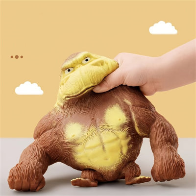 Decompressing Gorilla Pinching Music Decompressing Toy Creativity Funny Toy Funny and Angry Monkey Muscles