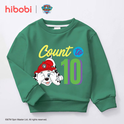 PAW Patrol × hibobi suéter con estampado de letras de animales para niños pequeños