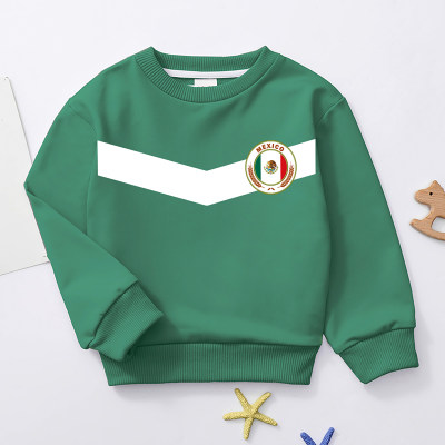 Suéter con estampado de la Copa del Mundo para niños pequeños