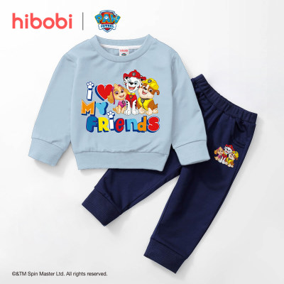 PAW Patrol × hibobi Toddler Animal Letter Printed Sweater & Pants