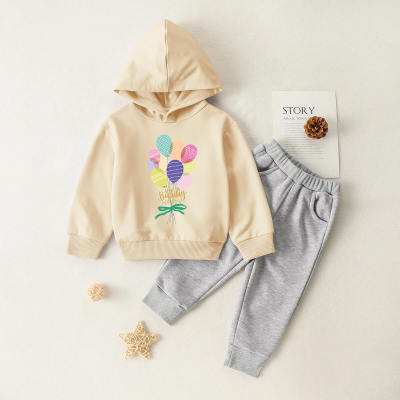 Toddler Anniversary Celebration Hooded Sweater & Pants