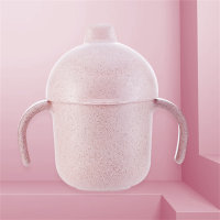 كأس منقار البط والقمح وزجاج مائي محمول سهل الاستخدام مع غطاء - Hibobi