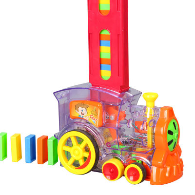 لعبة قطار صغير آلي شفاف كهربائي للأطفال