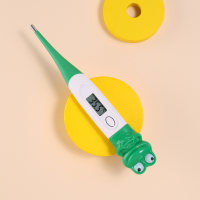 Cabeça de animal termômetro infantil de interruptor duplo centígrado  Verde