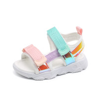 Sandalias infantiles zapatos de playa coloridos 21-30  Blanco