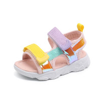 Sandalias infantiles zapatos de playa coloridos 21-30  Rosado