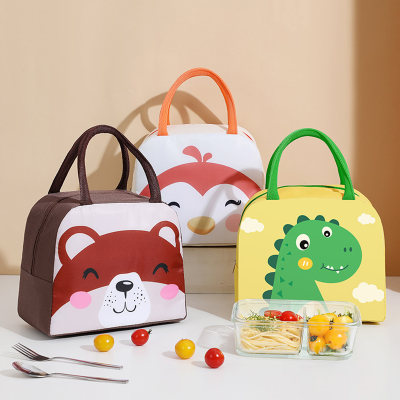 Cartoon Pattern Water-proof Insulation Lunch Hand Bag