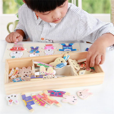 Bunny Puzzle Learning Educational Toys