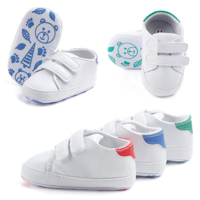 Baby Color-Block Bowknot Baby Shoes
