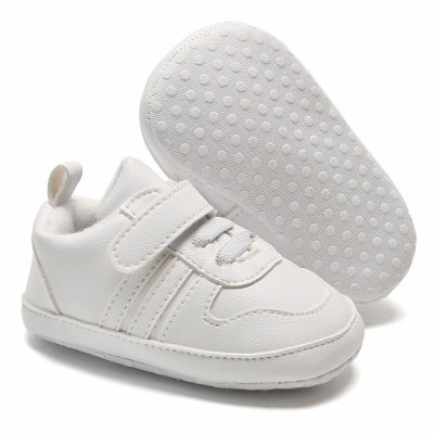 Baby Solid Color Leather Shoes