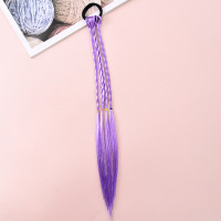 Baby Toddler Hair Extension Colorful Wig Accessories  Purple