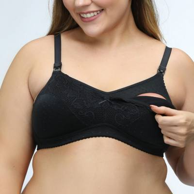 Ultra-thin nursing bra large size no steel ring maternity underwear