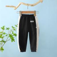 Children's anti-mosquito pants summer new loose boys thin bloomers girls breathable casual pants air conditioning pants children's pants  Black