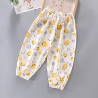 Girls' anti-mosquito pants summer new summer children's thin trousers baby leggings bloomers  Multicolor