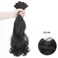 Wigs for women one piece three piece set long curly hair big wave hair extensions new style  Style 2