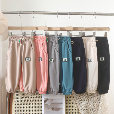 Boys and girls pants spring and autumn casual pants