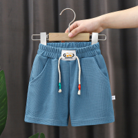 Garçons shorts 24 nouveaux vêtements d'été vêtements pour enfants petites filles bébé vêtements d'extérieur pour enfants été décontracté style mince style d'été à la mode  Bleu marin