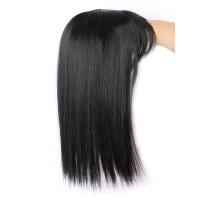 Wig patch on top of head to cover gray hair, natural and traceless hair growth, light and traceless air bangs patch  Style 2