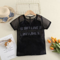 Summer new style girls street casual sports letter web shorts women's high waist and suspenders three-piece sun protection clothing  Black