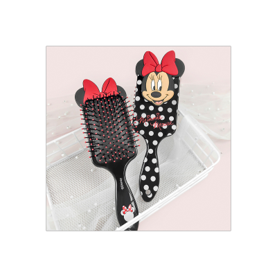 Manufacturer's supply large square comb polka dot comb plastic comb children's cartoon comb massage air cushion comb in stock