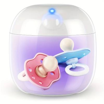 1pc USB Rechargeable Portable Baby Sterilizer - Sterilize in 3 Mins with UV-C Sanitizer Box - Perfect for Bottle Nipples, Teethers, Headphones & Keys!