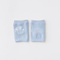 Été éponge bébé chaussettes coudières enfant en bas âge ramper genouillères infantile enfants genouillères bébé genouillères  Bleu
