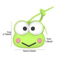 Chaveiro de bolsa de armazenamento mini Sanrio dos desenhos animados  Verde