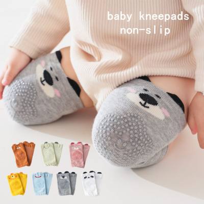 Baby knee pads mesh crawling toddler anti-fall children knee pads elbow pads cartoon baby knee pads