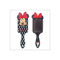 Manufacturer's supply large square comb polka dot comb plastic comb children's cartoon comb massage air cushion comb in stock  Black