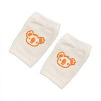 Summer terry baby socks elbow pads toddler crawling knee pads  Beige