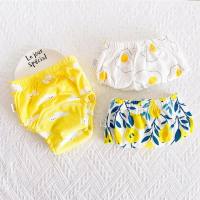 Baby training pants 6 layers of gauze diaper pocket learning pants baby boys and girls cloth diapers breathable diapers washable  Multicolor