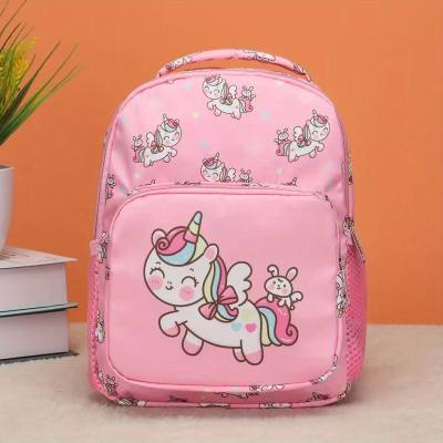 Mochila para niños, mochila pequeña para jardín de infantes, mochila con estampado de dibujos animados de unicornio