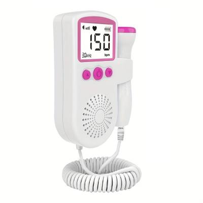 Il cardiofrequenzimetro fetale Doppler portatile porta a casa il battito cardiaco del tuo bambino