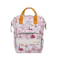 Diaper bag  fashion shoulder handbag  large capacity multifunctional diaper bag  Pink