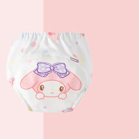 New upgraded version of baby training pants children's four-layer gauze antibacterial baby diaper wet artifact washable diaper  Multicolor