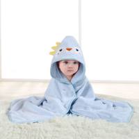 Cobertor para recém-nascido com ar condicionado e toalha de banho  Azul