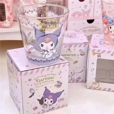 High-looking Sanliou straw cup Internet celebrity water cup dormitory girls glass cup home milk juice cup