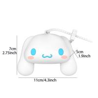 Cartoon Sanrio Mini Storage Bag Keychain  White